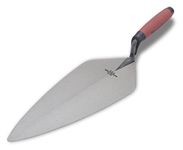 MARSHALLTOWN Brick Trowels, London Style, 13 x 5-3/8 Inch, DuraSoft Handle, Brickwork, Blockwork, Stonework, Masonry, Made in USA, 33 13FG