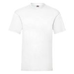 Fruit of the Loom Men's Valueweight Short Sleeve T-Shirt, White, Medium