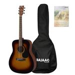 Yamaha F280 Acoustic wood Guitar, Tobacco own Sunburst With Bajaao Gig bag