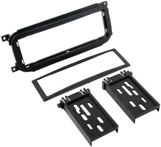 Scosche CR1277B Compatible with 1998-07 Chrysler/Dodge/Jeep/Plymouth DIN Dash Kit Black