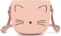 Gladdon Crossbody Bags for Teen Girls Small Fashion Preteen Purses Cat Birthday Gift for Girl Cat