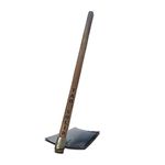 TAD SOLID® 202 Grade Stainless Steel Spade – Heavy-Duty Kassi Fawda Shovel Hoe for Gardening, Digging, and Agricultural Use – Durable, Ergonomic Design for All Your Heavy-Duty Gardening Needs