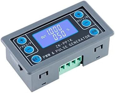 EC Buying ZK-PP1K PWM Pulse Signal Generator, Frequency Generator PWM Pulse Number and Frequency Duty Cycle Adjustable LED Display with Shell Module, Square Wave Rectangular Wave Signal Generator