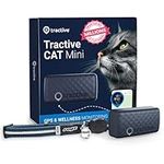 Tractive GPS Cat Tracker Mini | 24/7 Location & Territory | Escape Alerts | Unlimited Range (Blue) + Rogz Breakaway Collar