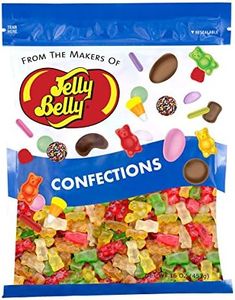 Jelly Belly Gummi Bears Candy - Assorted - 1 Pound (16 Ounces) Resealable Bag - Genuine, Official, Straight from the Source