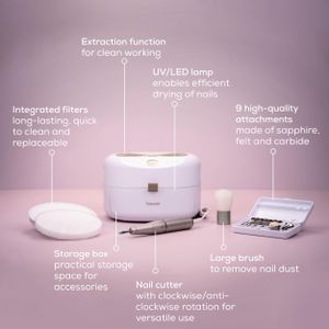 Beurer Manicure Pedicure Station – MP 200 Electric Nail Care Set