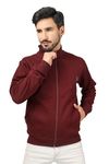 BLUEFICUS Winter Jackets For Men || Full Sleeve Solid Jacket With Zipper For Men's & Boys || Casual And Sports Jacket (WineXXL)