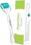 Angel Kiss Derma Roller REAL NEEDLE - 0.3mm Microneedling Roller for Face Body, 192 Individual Stainless Steel Needles, Best Self Care Skin Roller for Men and Women
