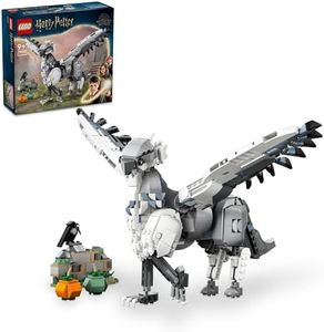 LEGO® Harry Potter™ Buckbeak™ 76427 Hippogriff Toy,Magical Creature Figure,Fun Collectible Kids’ Playset,Toy Idea for Boys, Girls and Any Fan