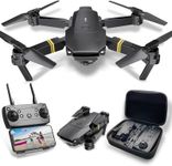 Drones for Adults with Cameras Drone with Camera 1080, Drones for Adults Kids Foldable RC Mini Drone Quadcopter, Live FPV Drone, One Key Start, 3D Flip, Altitude Hold, Boys/Girls Gifts, 3 Batteries