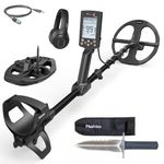 Nokta The Legend 2 Simultaneous Multi Frequency Metal Detector, Waterproof Detector for Adults with Wireless Headphones and 2 Search Coils, Premium Digger