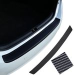 CIVMURFS Rear Bumper Protector for Honda CR-V 2017-2024 | Carbon Fiber Texture Trunk Guard | Car Rear Bumper Protector Guard Cover