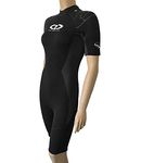 TWF Ladies 3mm Titanium CIC Shortie Wetsuit - Size 14 Black