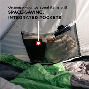 Coleman Darwin 4-Person Dome Tent – Lightweight Waterproof Camping Shelter
