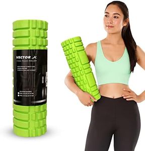 Vector X JF-3169 Foam Roller for Exercise, Fitness, Back Pain, Deep Tissue Massage, and Physiotherapy