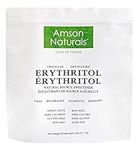 Erythritol Sweetener Granular 5 lb / 80 oz / 2.27 kg – Natural Sugar Substitute, Sweet taste, Zero Calorie, Gluten-free, Non-GMO – by Amson Naturals.