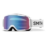 Smith Optics Daredevil Youth Snow Winter Goggle - White, Blue Sensor Mirror