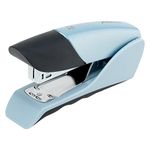 Rexel Gazelle Half Strip Stapler, 25 Sheet Capacity, Stand Up Design, Uses 24/6/ and 26/6 Staples, Metal Body, Silver/Black, 2100790