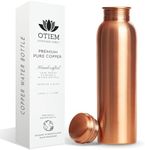 Otiem 100% Copper Water Bottle for 