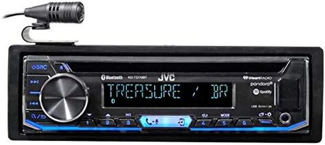 JVC KD-TD70BT CD Receiver Featuring Bluetooth/USB/Pandora/iHeartRadio/Spotify/FLAC / 13-Band EQ