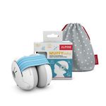 Alpine Muffy Baby Ear Protection for Babies and Toddlers up to 36 Months - CE & ANSI Certified - Noise Reduction Earmuffs - Comfortable Baby Headphones Against Hearing Damage & Improves Sleep - Blue