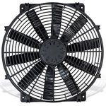 Flex-a-lite 238 Flex-Wave LoBoy Electric Fan (Puller), 16"