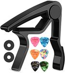 Guitar Capo with 6 Guitar Picks,LEK