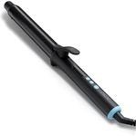NOVUS Extended Barrel Curling Iron 1.25 Inch - Long Barrel Hair Curler with 6 Heat Settings (250℉-430℉), Ceramic Ionic, 96W Fast Heating in 30s, Cool-Tip Design, 30-Min Auto Shut-Off, 360° Swivel Cord