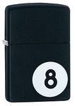 Zippo 28432 Eight Ball Black Matte