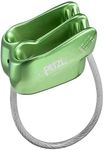 Petzl Unisex – Adult Belay Abseiler, Green, 5 cm