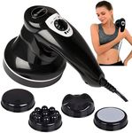 DS SAVORING Cellulite Massager, Body Sculpting Machine, Lymphatic Drainage Massager, Handheld Stomach Massager with Lipo Roller for Belly Fat, Beauty Sculpt Vibrating Massager Wand Used at Home.