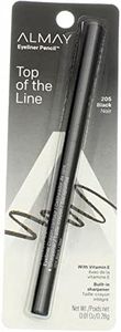 Almay Eyeliner Pencil, Black [205], 0.01 oz { 6 Pack }