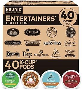 Keurig Entertainers Variety Pack Single Serve Coffee K-Cup Pod Sampler, 40 Count