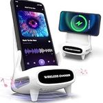15W Wireless Charger Stand with Blu