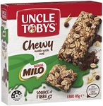 UNCLE TOBYS Chewy MILO Muesli Bar 10x6 Pack