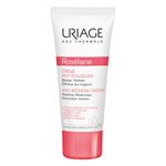 Uriage Roséliane Anti-Redness Face Cream 40ml - Soothes, Hydrates, Reduces Redness of Sensitive Skin Prone to Rosacea - With Shea Butter & Ginseng - Rich Cream, Long-lasting Comfort - Non-comedogenic