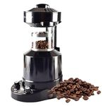 EEYZD Electric Coffee Bean Roaster,Automatic Air Coffee Roasting Machine,with Timer,Adjustable Wind Speed,Cold/Hot Air Adjustment,for Cafe Shop Restaurant Home Office