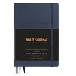 The Official Bullet Journal Edition 2 - Notebook Built for BuJo, Medium A5 204 Pages of 120gsm Paper, With Bujo Pocket Guide (Blue22)