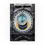 Trademark Fine Art Prague Clock 1 by Chris Bliss, 16x24 Canvas Wall Art