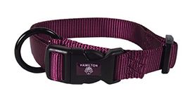 Hamilton FAL 18/26 WN 1-Inch Adjustable Dog Collar, Large, Fits 18-Inch by 26-Inch, Wine