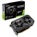 ASUSTEK - VIDEO CARDS GF TUF-GTX1660TI-6G-EVO-GAMING DVI HDMIX2 DP 6GB GDDR6