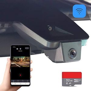 Fitcamx Dashcam Compatible avec Toyota C-HR 2020 2019 2018 2017 (10,3 cm) équipé de Toyota Safety Sense 1.0(modèle A), 4K 2160P OEM WiFi Caméra de Voiture, capteur G, Vision Nocturne, Carte 64 Go