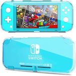 Sunmike Protective Case for Nintendo Switch Lite, Durable Clear Cover for Nintendo Switch Lite Case with Shock-Absorbent & Anti-Scratch Switch Lite Accessories Slim Skin Shell - Transparent