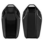 kwmobile Key Cover Compatible with BMW - Black High Gloss