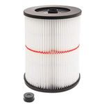 ANBOO for Shop Vac Filter for Craftsman 17816 9-17816 Wet Dry Vacuum Filter Air Cartridge Filter for Shop Vac 17816 Vacuum Cleaner 1 Pack