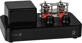 Dayton Audio HTA20 Integrated Stereo Hybrid Hi-Fi Vacuum Tube Class A/B Amplifier 20 Watts RMS with Subwoofer Output, Headphone Output, Bluetooth 5.0 and USB DAC