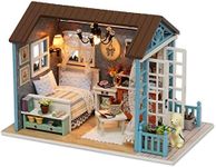 TuKIIE DIY Miniature Dollhouse Kit,