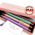 MESMOS Pastel Pens, Mindfulness Gifts, Inspirational Fancy Pens for Women, Wellness & Spiritual Gifts, Self Love Self Care Gifts, Journaling Pens, Cute Pen Set, Luxury Pretty Pens, Relaxing Gifts