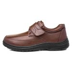 Hobos Bo Mens Brown Easy Fasten Shoe - Size 6 UK - Brown