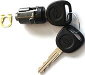 Select Chevrolet OEM Single BLACK Door Lock Cylinder W/2 OEM LOGO KEYS-706592 + 598007
